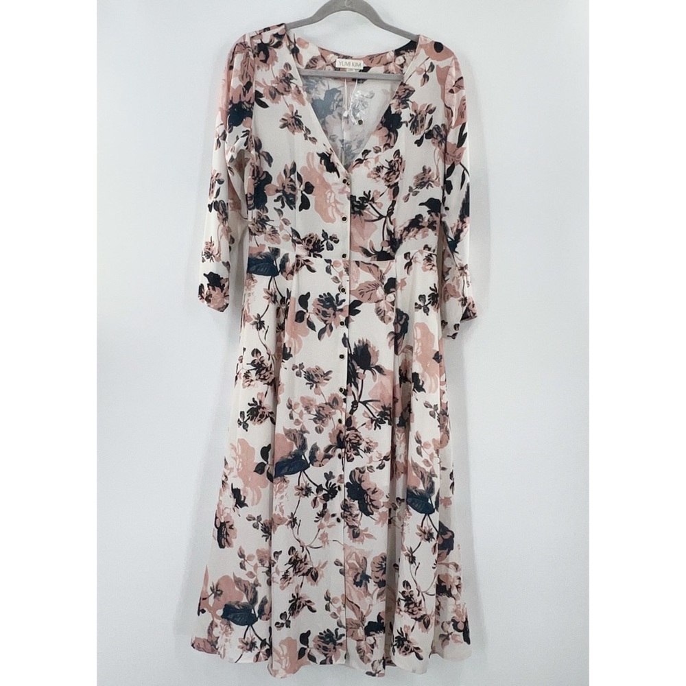 Yumi Kim New St. Marks Floral Midi Dress in French Maison size Medium